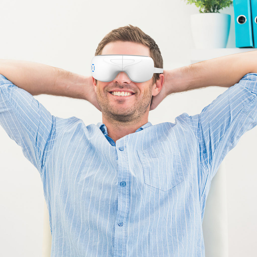 Eye Massager With Air Pressure, Heat and Vibration-Rechargeable
