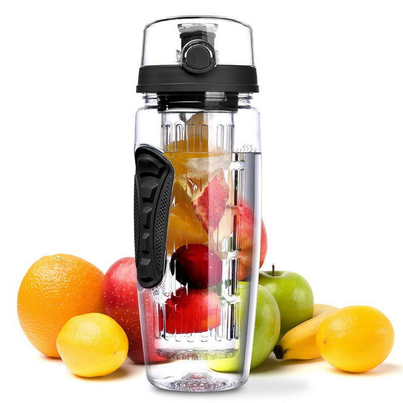32Oz Fruit Infuser Water Bottle BPA Free Plastic