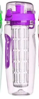 32Oz Fruit Infuser Water Bottle BPA Free Plastic