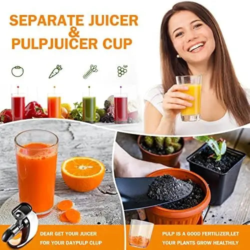 Cold Press Juicer Machine with Reverse Function