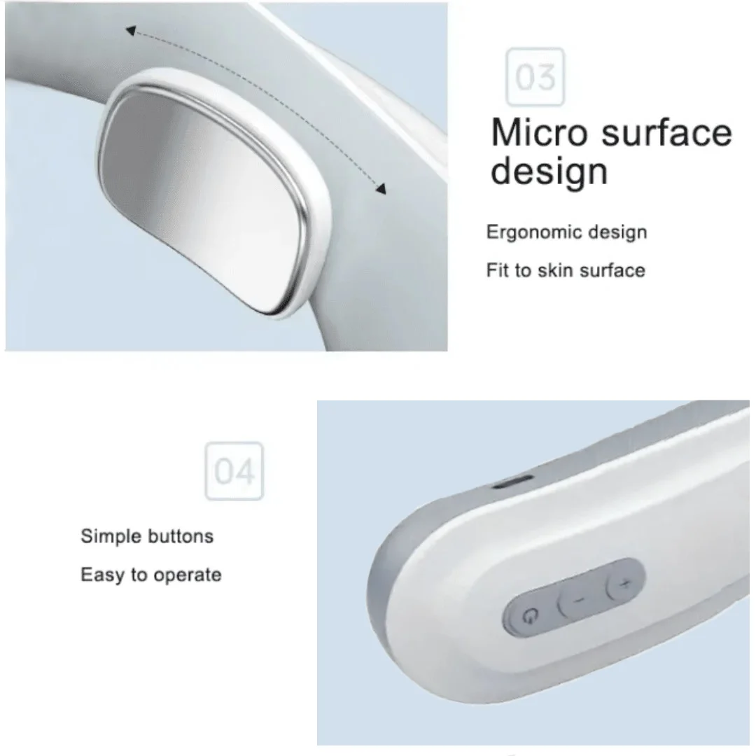 4 heads Neck Massager for Relief and Relaxation